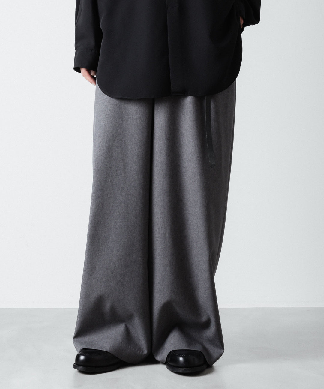 ato(アトウ)のRECYCLE POLYESTER WIDE PANTS - GRAYの公式通販サイトsession福岡セレクトショップ
