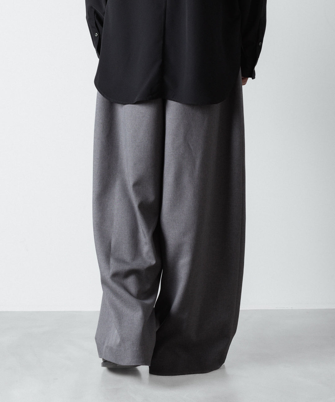 ato(アトウ)のRECYCLE POLYESTER WIDE PANTS - GRAYの公式通販サイトsession福岡セレクトショップ