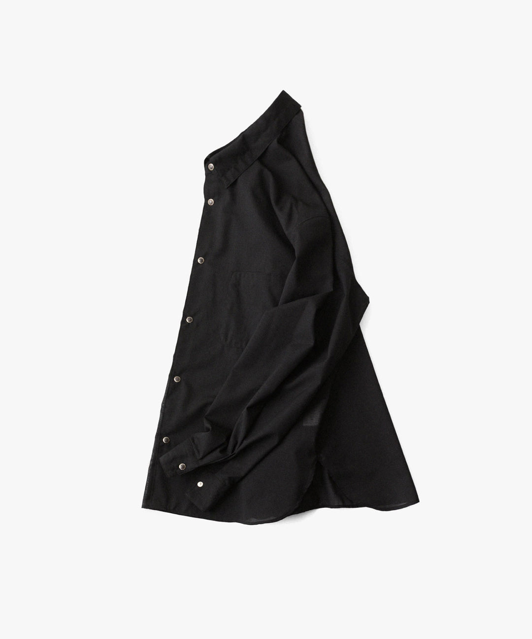 phebus- フィーバスのWOOL POLY TROPICAL SHIRTのBLACK公式通販サイトsession福岡セレクトショップ