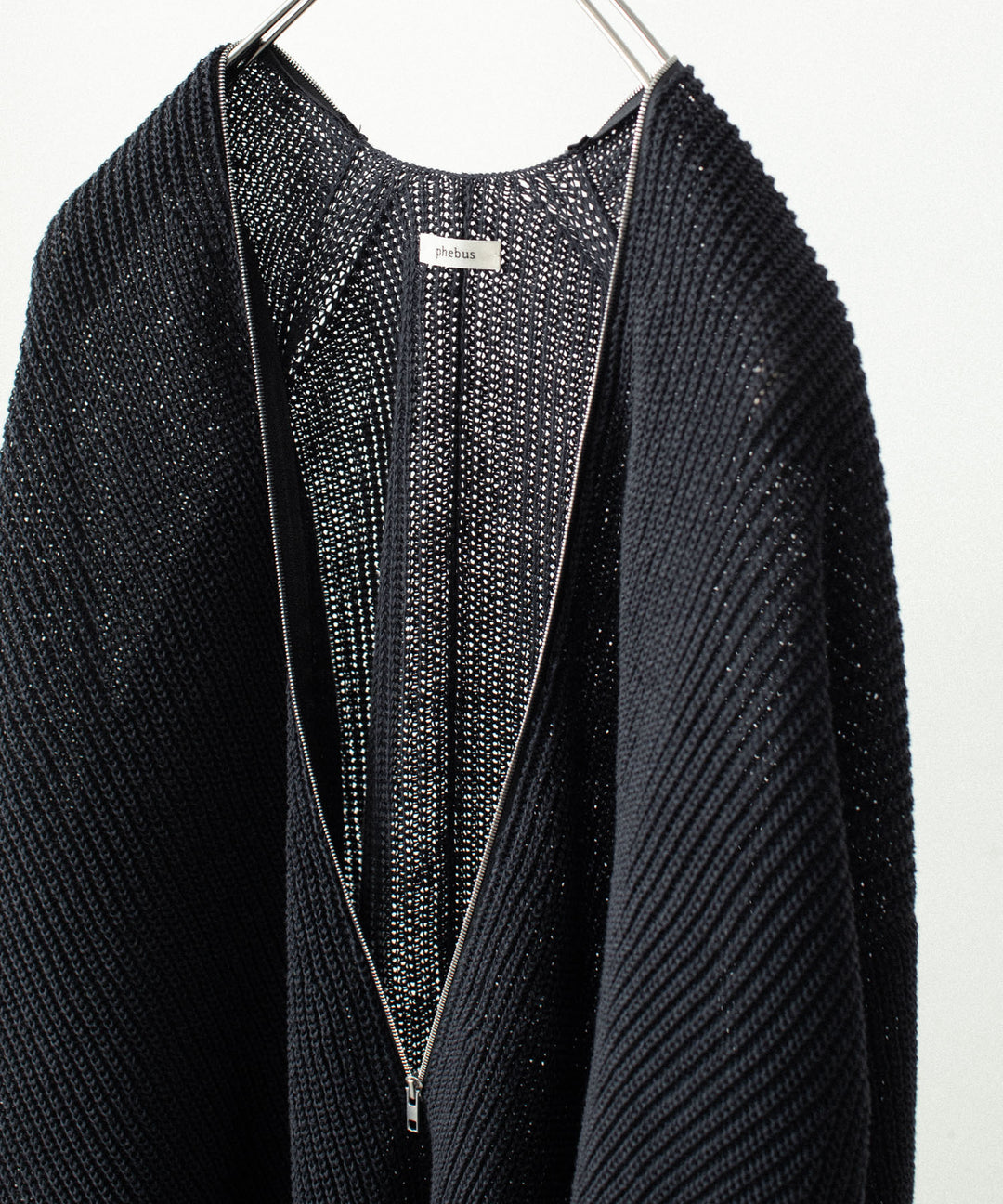 phebus フィーバスのHEMP KNIT ZIP-UP JUMPERの公式通販サイトsession福岡セレクトショップ