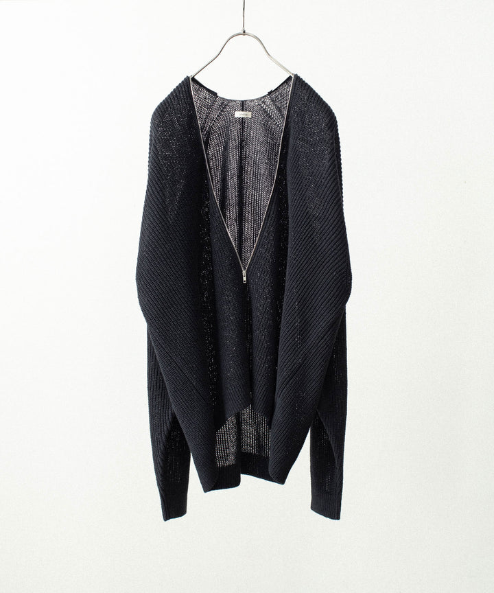 phebus フィーバスのHEMP KNIT ZIP-UP JUMPERの公式通販サイトsession福岡セレクトショップ