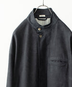 画像をギャラリービューアに読み込む, 【phebus】COW NUBUCK JACKET - CHARCOAL
