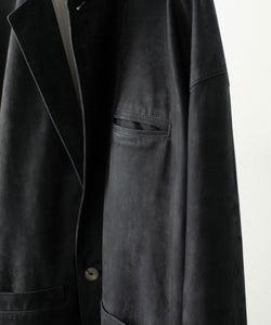 phebus / フィーバス】COW NUBUCK JACKET - CHARCOAL | 公式通販サイト