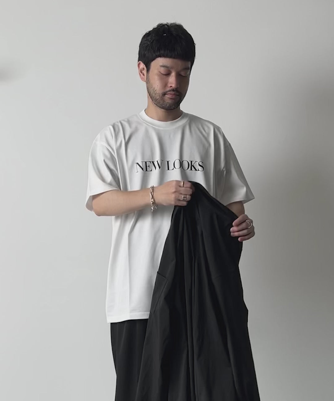 ssstein(シュタイン)の24AWコレクション WINDPROOF NYLON STANDARD SHIRT - BLACK 公式通販サイトsession福岡セレクトショップ