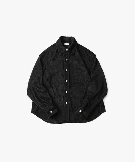 【paratrait】OCTA LS SHIRT - BLACK