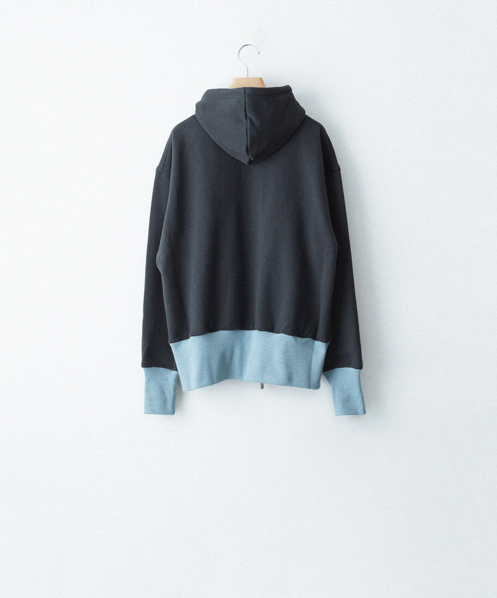 REVERBERATE - リバーバレイトのTWO TONE HOODYのNAVY公式通販サイトsession福岡セレクトショップ