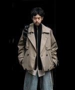 画像をギャラリービューアに読み込む, ssstein(シュタイン)のOVERSIZED DOUBLE KNIT ZIP JACKET - BLACK×BLACKの公式通販サイトsession福岡セレクトショップ
