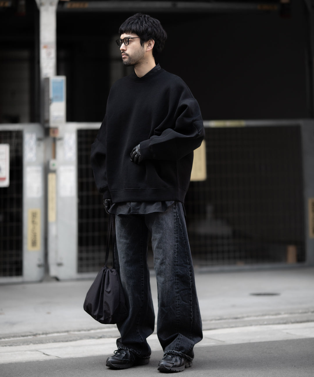 KaILI(カイリ)の24SSコレクションのNOT COMPACT ECOBAG VD - TAKESUMI BLACK sessionセッション福岡セレクトショップ 公式通販サイト