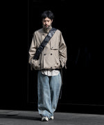 画像をギャラリービューアに読み込む, ssstein(シュタイン)の24AWコレクション LAYERED SHORT TRENCH COAT - BEIGE 公式通販サイトsession福岡セレクトショップ
