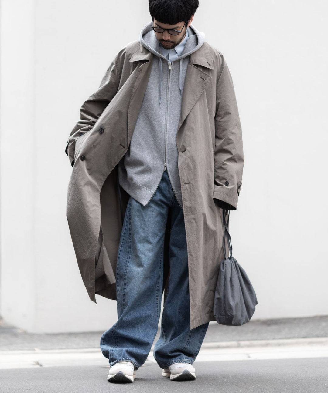 KaILI(カイリ)の24SSコレクションのNOT COMPACT ECOBAG VD - TAKESUMI GRAY  sessionセッション福岡セレクトショップ 公式通販サイト