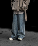 画像をギャラリービューアに読み込む, ssstein(シュタイン)のTWIST SEAM BAGGY VINTAGE DENIM JEANS - INDIGOの公式通販サイトsession福岡セレクトショップ

