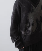 画像をギャラリービューアに読み込む, SUBLATIONS サブレーションズの26SSのANIMAL JACQUARD V-NECK KNIの公式通販サイトsession福岡セレクトショップ
