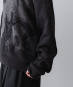 画像をギャラリービューアに読み込む, SUBLATIONS サブレーションズの26SSのANIMAL JACQUARD V-NECK KNIの公式通販サイトsession福岡セレクトショップ
