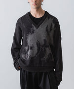 画像をギャラリービューアに読み込む, SUBLATIONS サブレーションズの26SSのANIMAL JACQUARD V-NECK KNIの公式通販サイトsession福岡セレクトショップ
