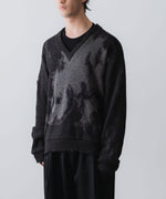 画像をギャラリービューアに読み込む, SUBLATIONS サブレーションズの26SSのANIMAL JACQUARD V-NECK KNIの公式通販サイトsession福岡セレクトショップ
