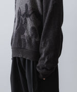 画像をギャラリービューアに読み込む, SUBLATIONS サブレーションズの26SSのANIMAL JACQUARD V-NECK KNIの公式通販サイトsession福岡セレクトショップ
