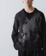 画像をギャラリービューアに読み込む, SUBLATIONS サブレーションズの26SSのANIMAL JACQUARD V-NECK KNIの公式通販サイトsession福岡セレクトショップ
