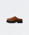 【 SINE & COSINE 】HANNES / MULE VIBRAM TWEETY - SUEDE COGNAC BROWN