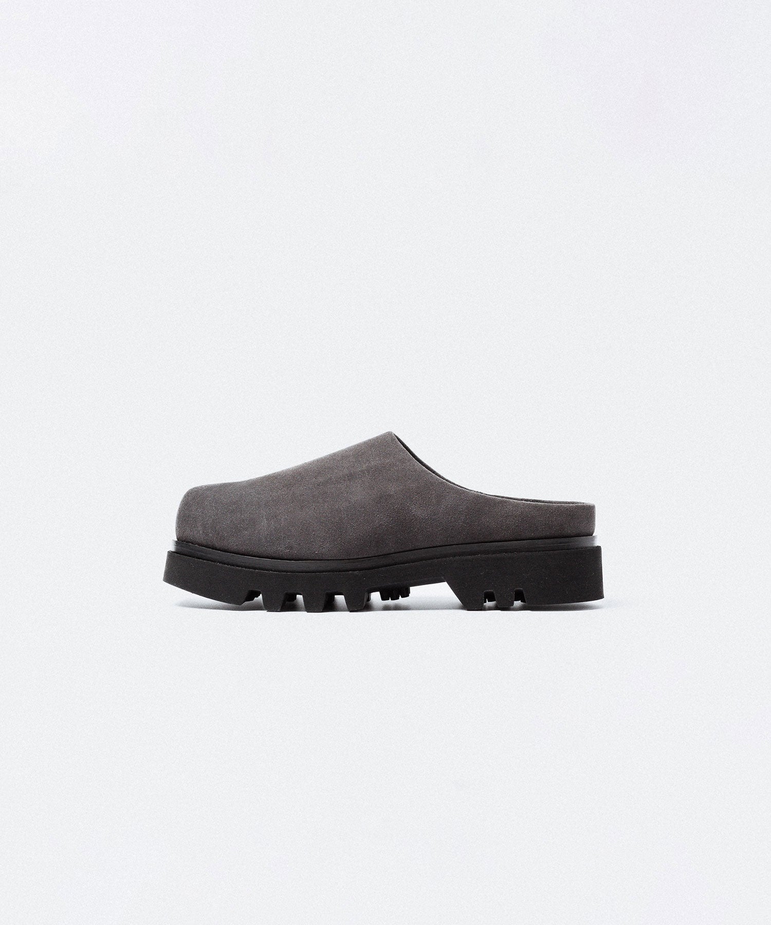 【 SINE & COSINE 】HANNES / MULE VIBRAM TWEETY - SUEDE DARK GREY