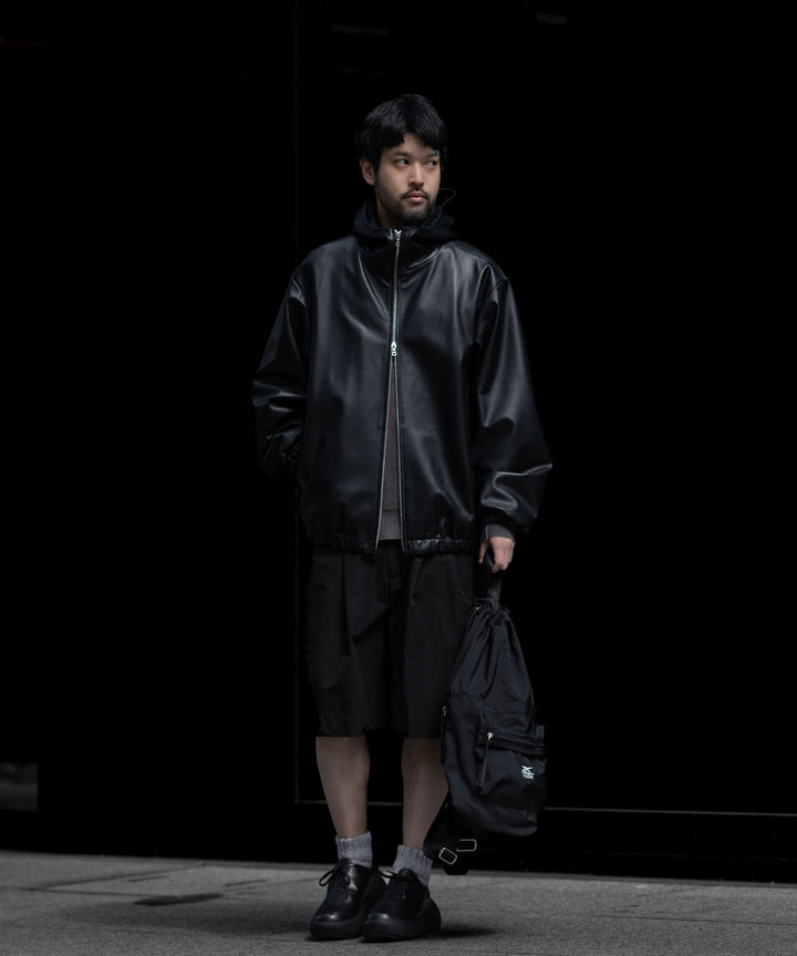 ssstein(シュタイン)のWINDPROOF NYLON WIDE EASY SHORT TROUSERS - BLACKの公式通販サイトsession福岡セレクトショップ