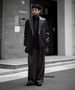 ssstein(シュタイン)の24AWコレクション OVERTUCKED EXTRA WIDE TROUSERS - GLEN CHECK 公式通販サイトsession福岡セレクトショップ