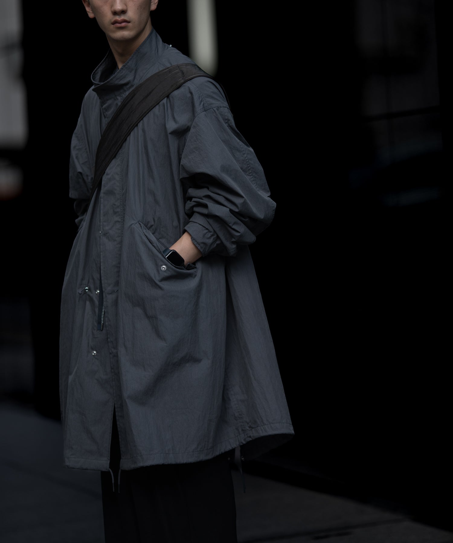  ANTHEM Aアンセムエー のMILITARY MULTI WAY OVER COAT - STEEL GRAYの公式通販サイトsession福岡セレクトショップ