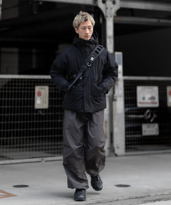 ssstein(シュタイン)の24AWコレクション NYLON TWILL CARGO EASY TROUSERS - CHARCOAL 公式通販サイトsession福岡セレクトショップ