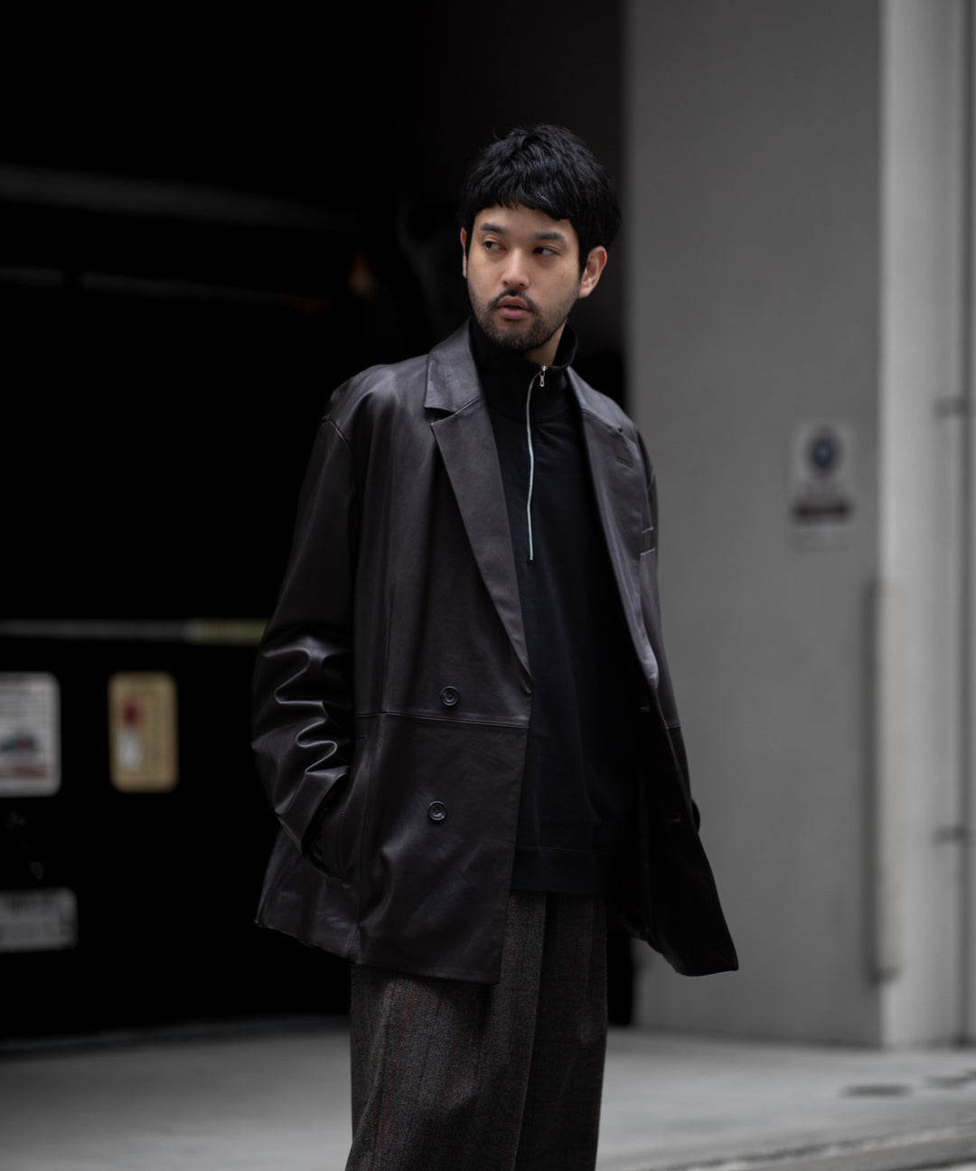 KANEMASA PHIL. カネマサフィルの36G SUPER FINE GAUGE HALF ZIP PULLOVER - BLACKの公式通販サイトsession福岡セレクトショップ 