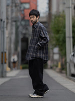 画像をギャラリービューアに読み込む, NEITHERS ネイダースのPHOTOGRAPHER L/S SHIRT - CHARCOAL GREY CHECKの公式通販サイトsession福岡セレクトショップ
