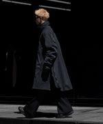 画像をギャラリービューアに読み込む, SUBLATIONS サブレーションズのHEAVY WOOL GABARDINE FLARE EASY TROUSERS - BLACKの公式通販サイトsession福岡セレクトショップ
