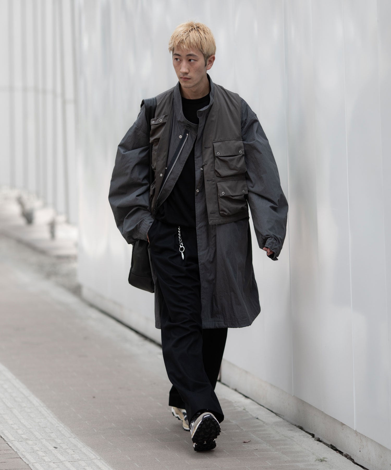  ANTHEM Aアンセムエー のMILITARY MULTI WAY OVER COAT - STEEL GRAYの公式通販サイトsession福岡セレクトショップ