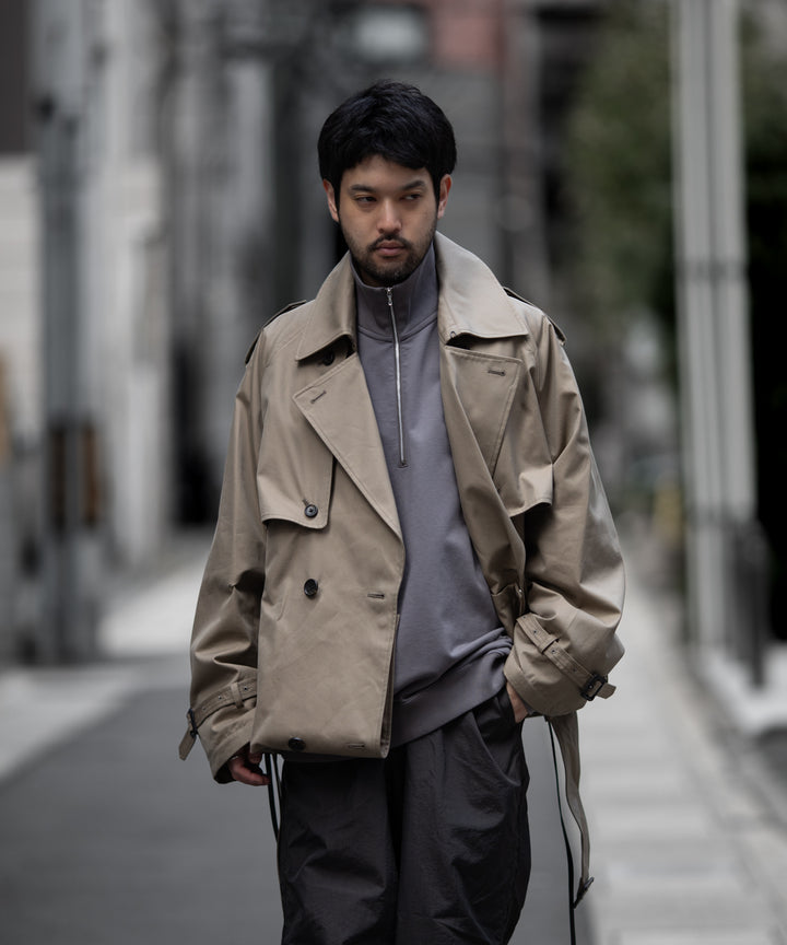 KANEMASA PHIL. カネマサフィルの36G SUPER FINE GAUGE HALF ZIP PULLOVER - CHARCOALの公式通販サイトsession福岡セレクトショップ