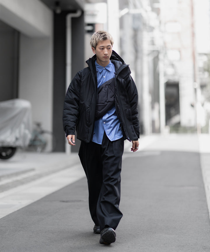 INTÉRIM(インテリム)のHI-LOFT WATER PROOF INSULATED HOODED JACKET - BLACKの公式通販サイトsession福岡セレクトショップ
