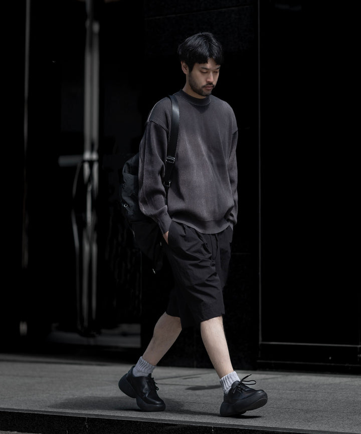 ssstein(シュタイン)のWINDPROOF NYLON WIDE EASY SHORT TROUSERS - BLACKの公式通販サイトsession福岡セレクトショップ