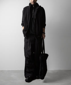 ssstein(シュタイン)の24AWコレクション NYLON TWILL CARGO EASY TROUSERS - BLACK 公式通販サイトsession福岡セレクトショップ