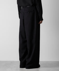 ato(アトウ)のLANATEC WIDE PANTS - BLACKの公式通販サイトsession福岡セレクトショップ