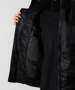 画像をギャラリービューアに読み込む, ato(アトウ)のSTAND COLLAR MA1 BLOUSON - BLACKの公式通販サイトsession福岡セレクトショップ
