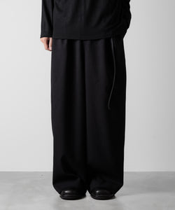 ato(アトウ)のLANATEC WIDE PANTS - BLACKの公式通販サイトsession福岡セレクトショップ