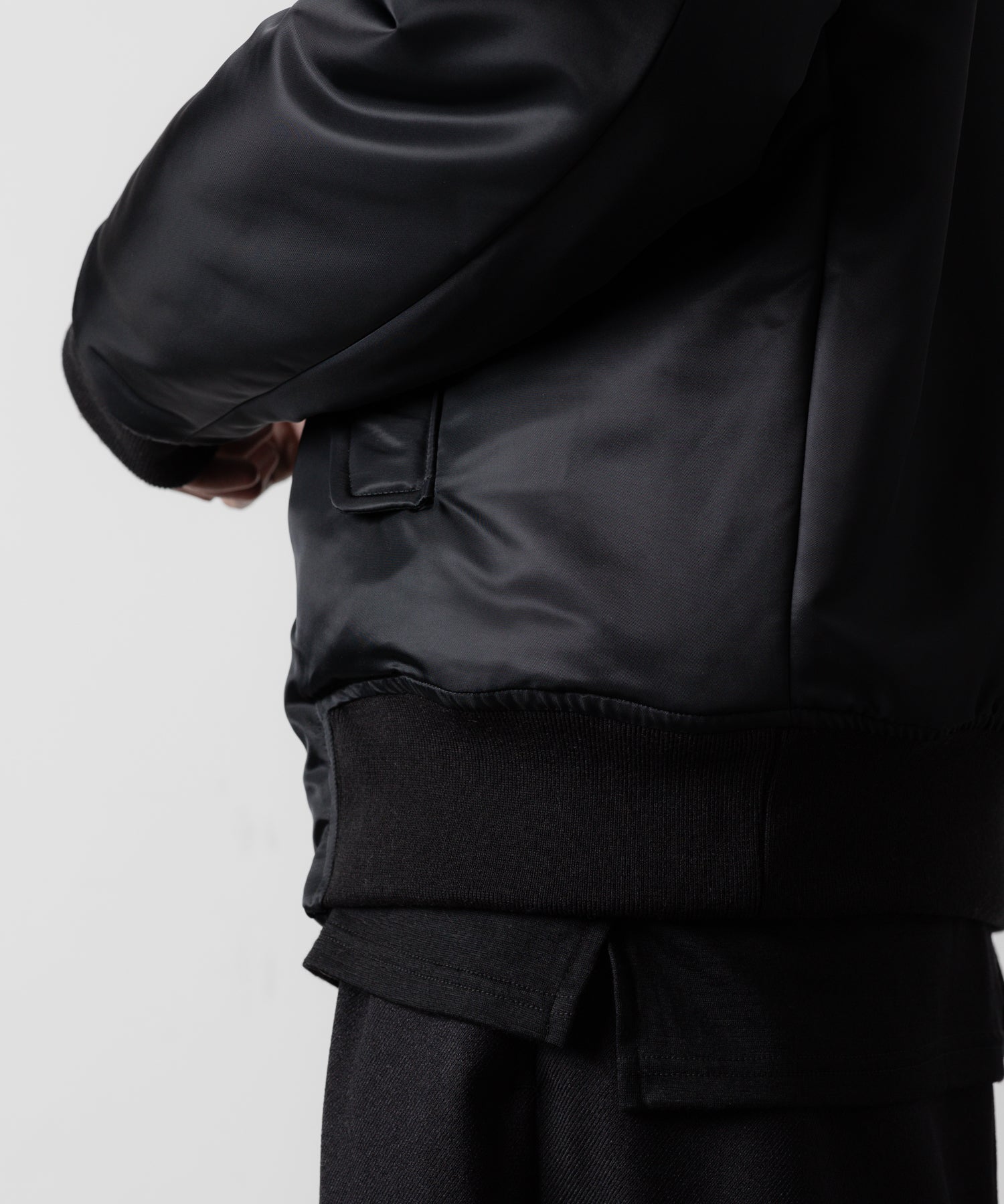 ato(アトウ)のSTAND COLLAR MA1 BLOUSON - BLACKの公式通販サイトsession福岡セレクトショップ