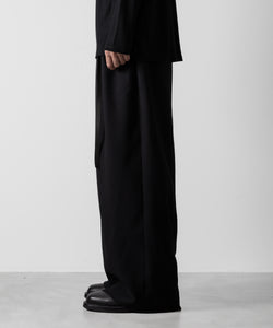 ato(アトウ)のLANATEC WIDE PANTS - BLACKの公式通販サイトsession福岡セレクトショップ