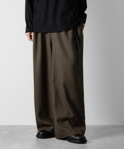 ato(アトウ)のLANATEC WIDE PANTS - KHAKIの公式通販サイトsession福岡セレクトショップ