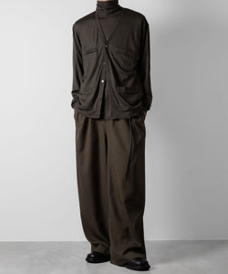 ato(アトウ)のLANATEC WIDE PANTS - KHAKIの公式通販サイトsession福岡セレクトショップ