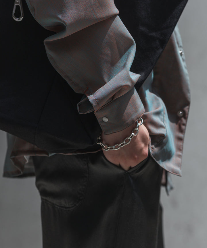 【INTÉRIM】TAXCO SILVER MEDIUM CHAIN BRACELET - SILVER