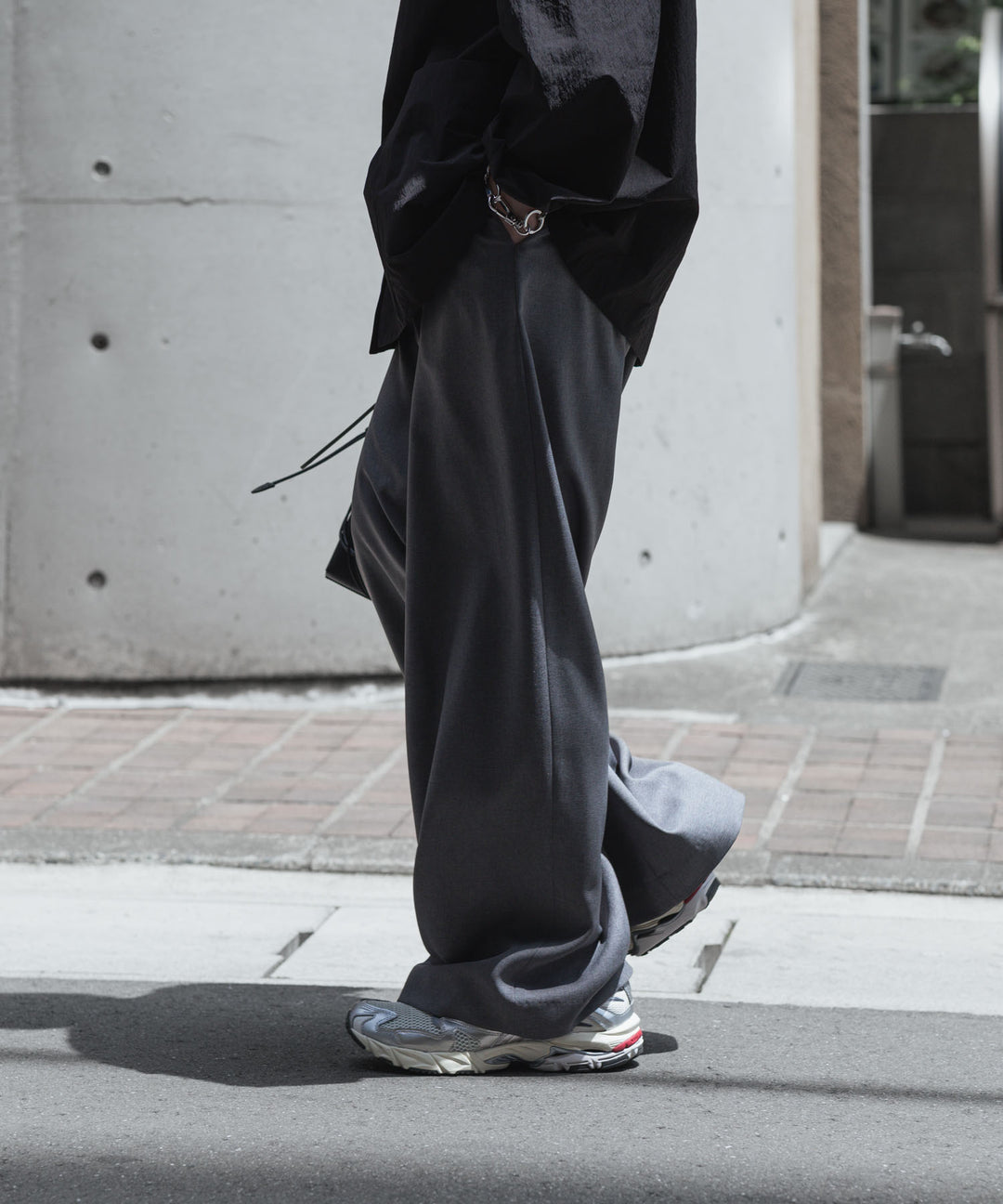 ato(アトウ)のRECYCLE POLYESTER WIDE PANTS - GRAYの公式通販サイトsession福岡セレクトショップ