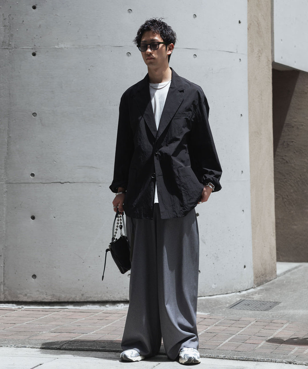 ato(アトウ)のRECYCLE POLYESTER WIDE PANTS - GRAYの公式通販サイトsession福岡セレクトショップ