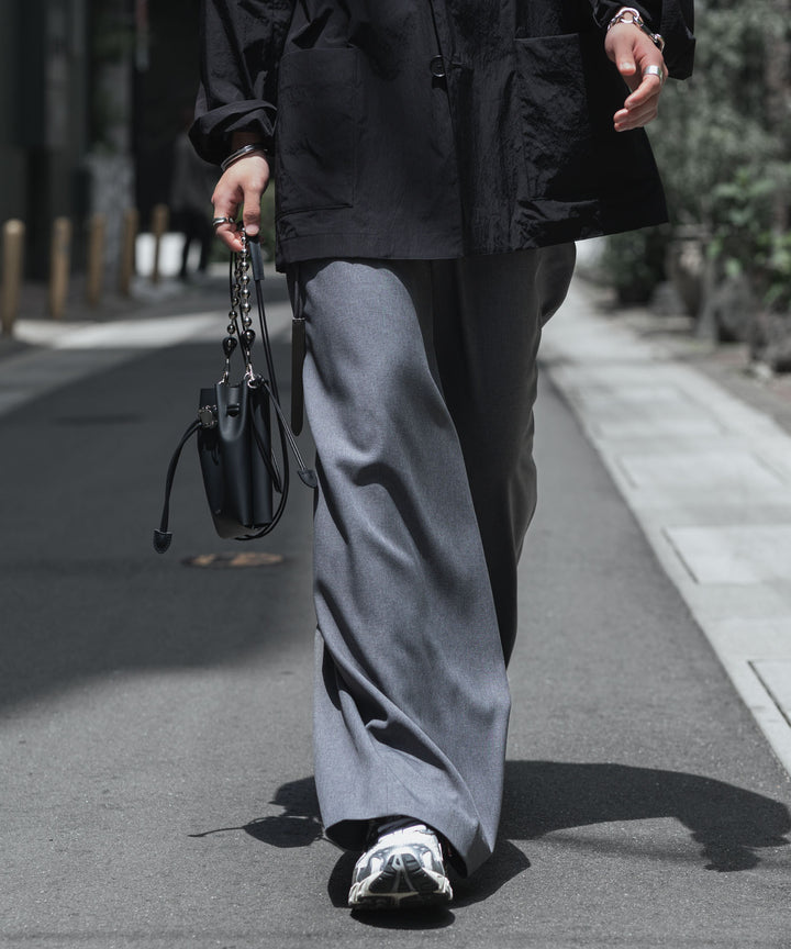 ato(アトウ)のRECYCLE POLYESTER WIDE PANTS - GRAYの公式通販サイトsession福岡セレクトショップ