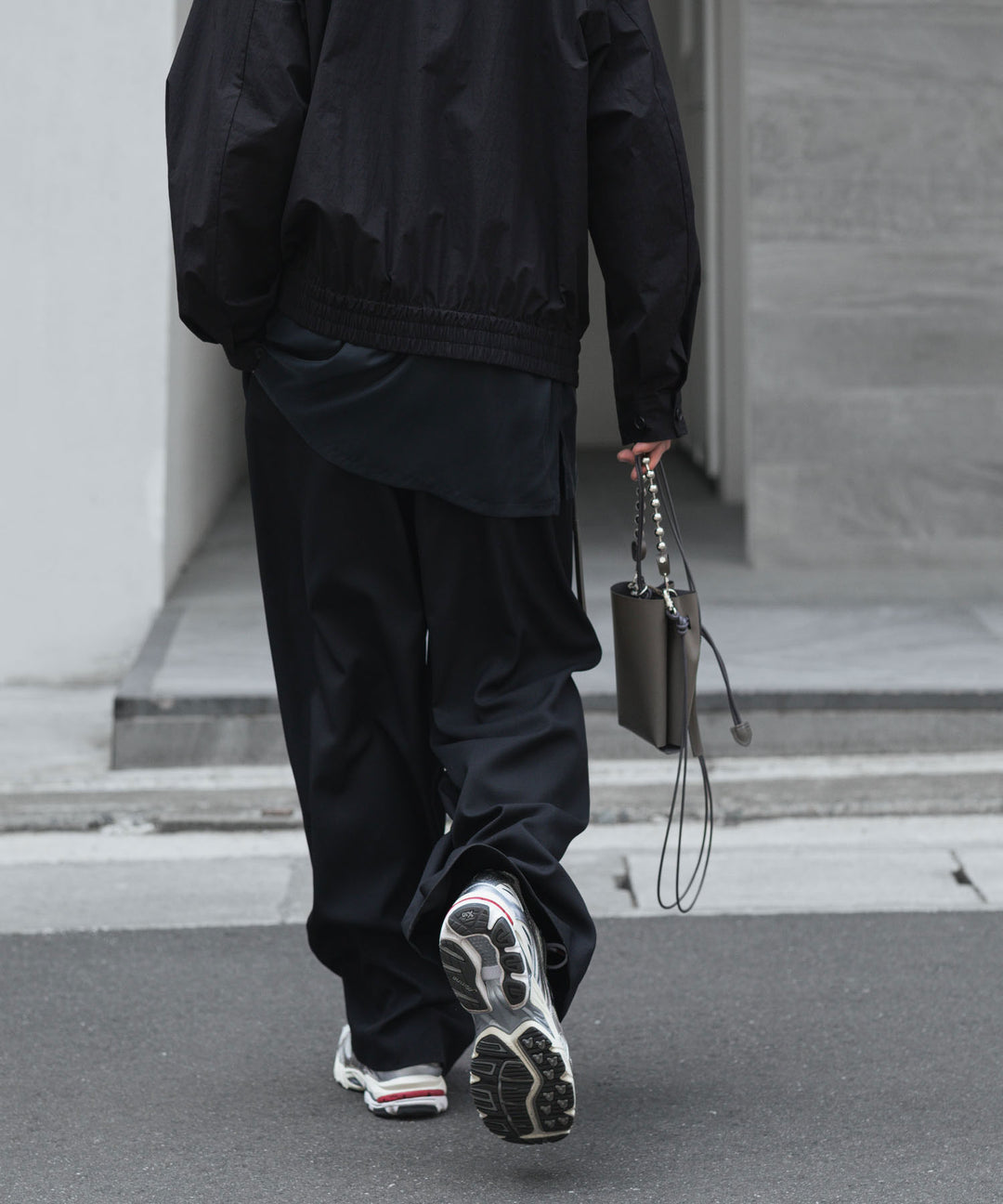 ato(アトウ)のRECYCLE POLYESTER WIDE PANTS - BLACKの公式通販サイトsession福岡セレクトショップ