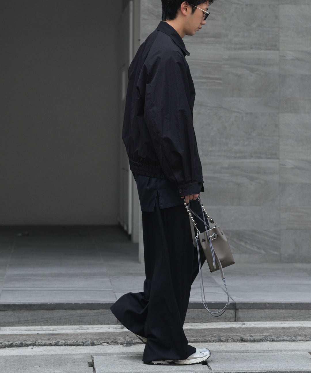 ato(アトウ)のRECYCLE POLYESTER WIDE PANTS - BLACKの公式通販サイトsession福岡セレクトショップ