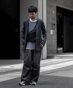 画像をギャラリービューアに読み込む, ssstein(シュタイン)の24AWコレクション NYLON TWILL CARGO EASY TROUSERS - CHARCOAL 公式通販サイトsession福岡セレクトショップ
