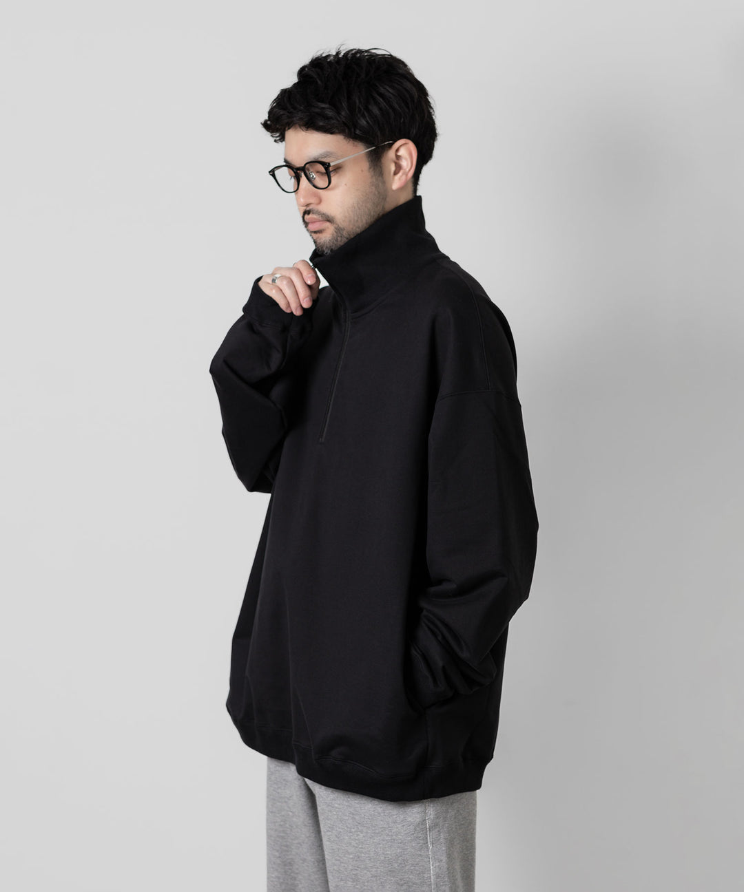 【KANEMASA PHIL.】カネマサフィル 23AW EXCLUSIVE - 36G SUPER FINE GAUGE HALF ZIP PULLOVER sessionセッション福岡セレクトショップ 公式通販サイト
